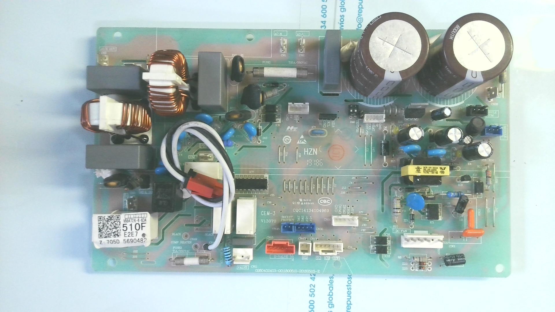 PLACA ELECTRONICA PLACA ELETRONICA CQC14134104969 PLE12