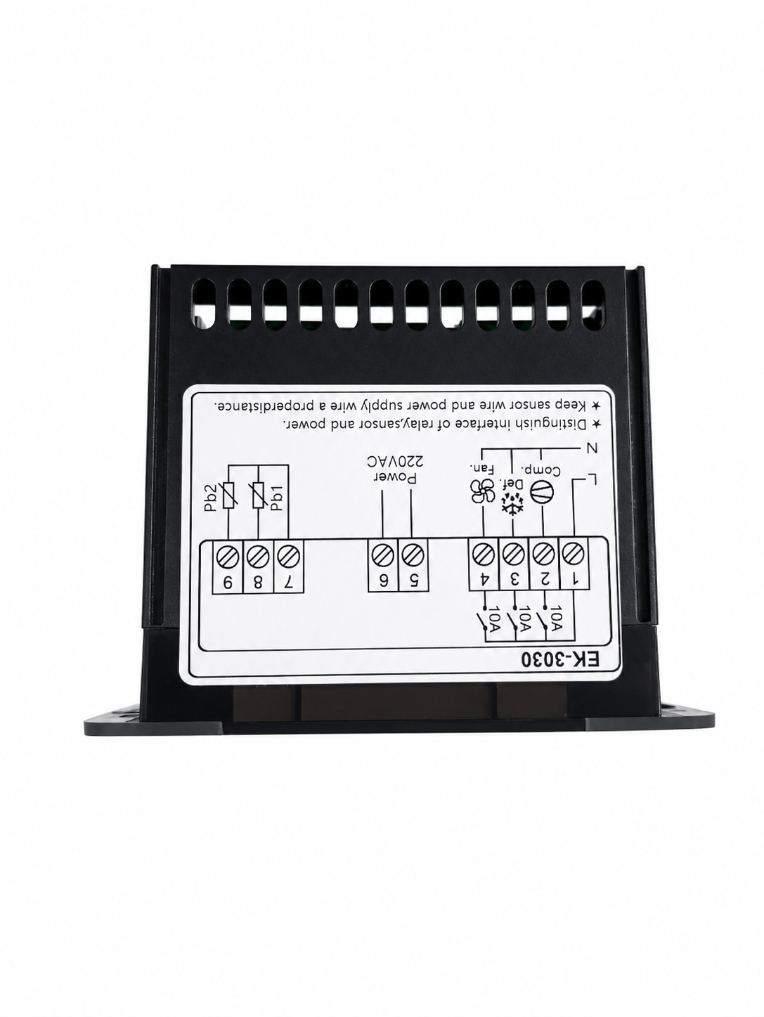 Controlador de Temperatura Digital EK-3030 220v - Imagen 3