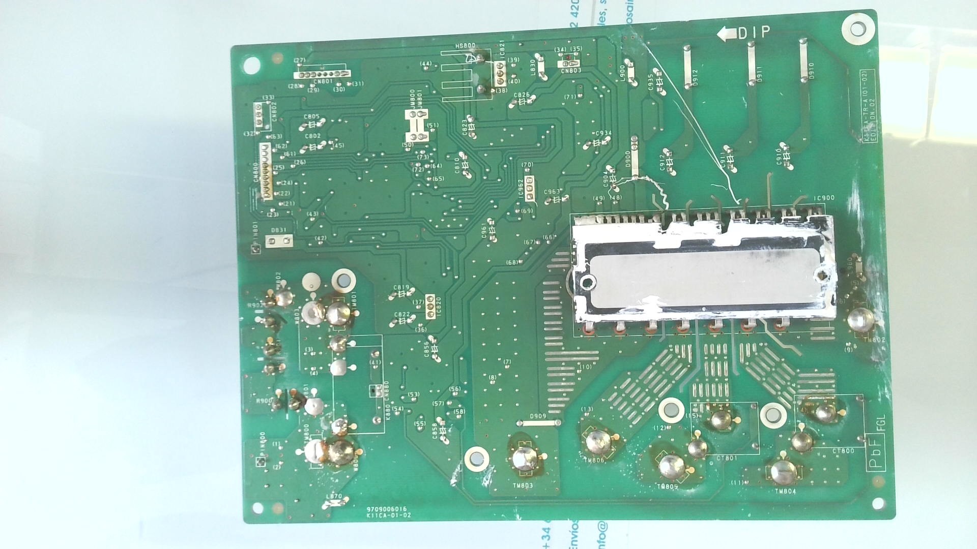 PLACA ELECTRONICA PLACA ELETRONICA E132041/1339 K11A-TR-A(01-02) 9709006016 K11CA-021-02 EDITION.02 PLE13 - Imagen 2