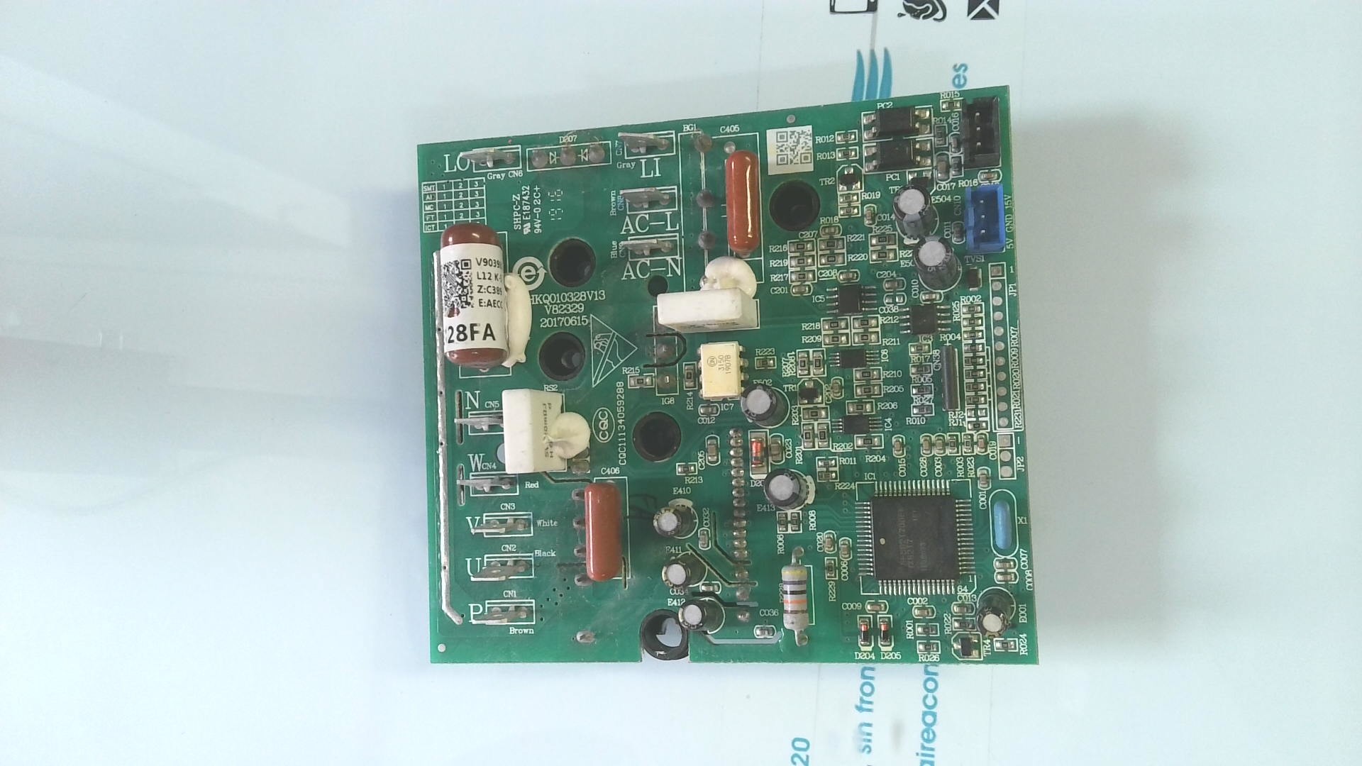 PLACA ELECTRONICA CQC CQC11134059288 HKQ010328V13V82329 20170615 PLE13
