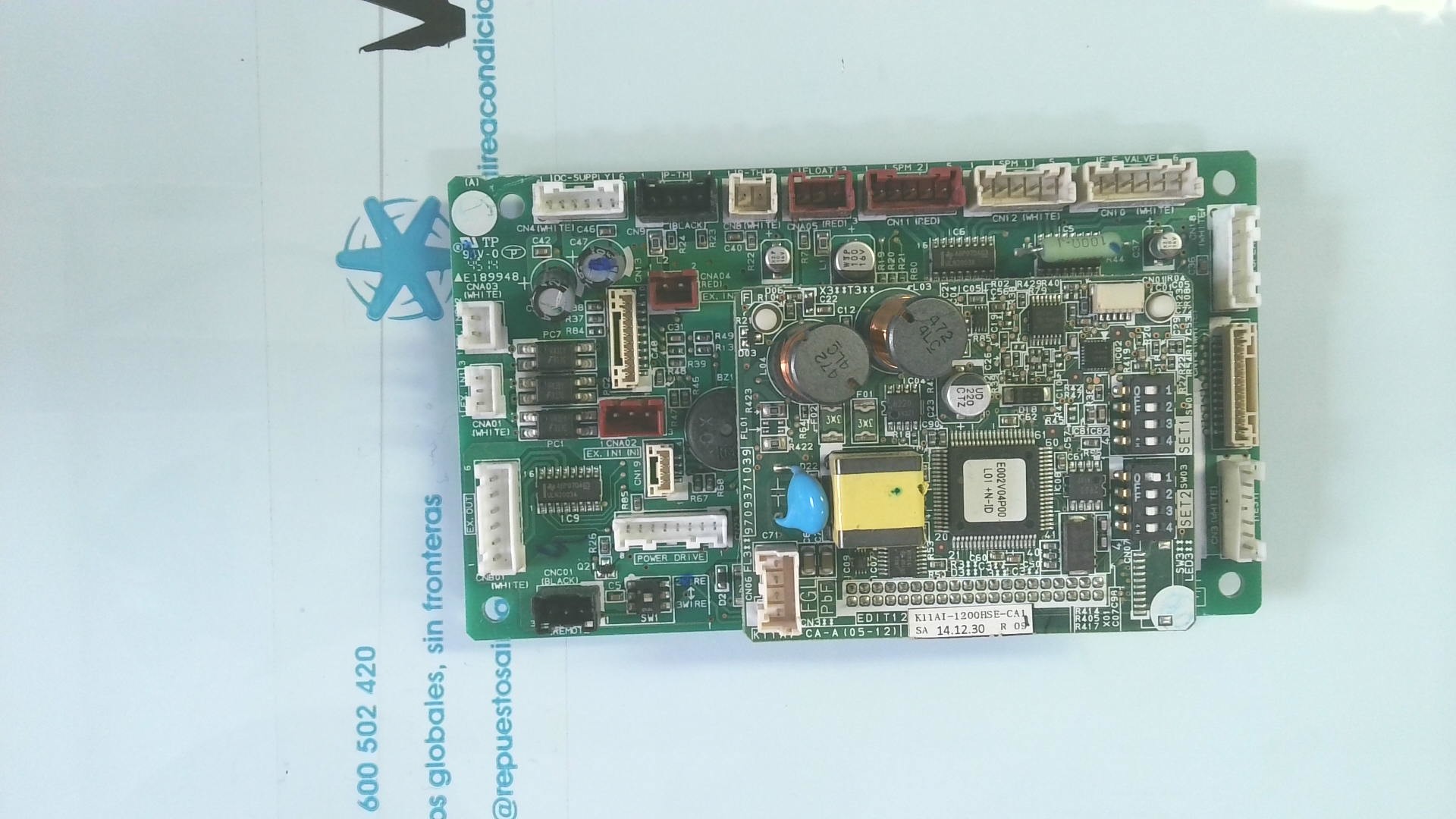 PLACA ELECTRONICA K11AI-1200HSE-CAL E189948 CNA03 9708974019 PLE22
