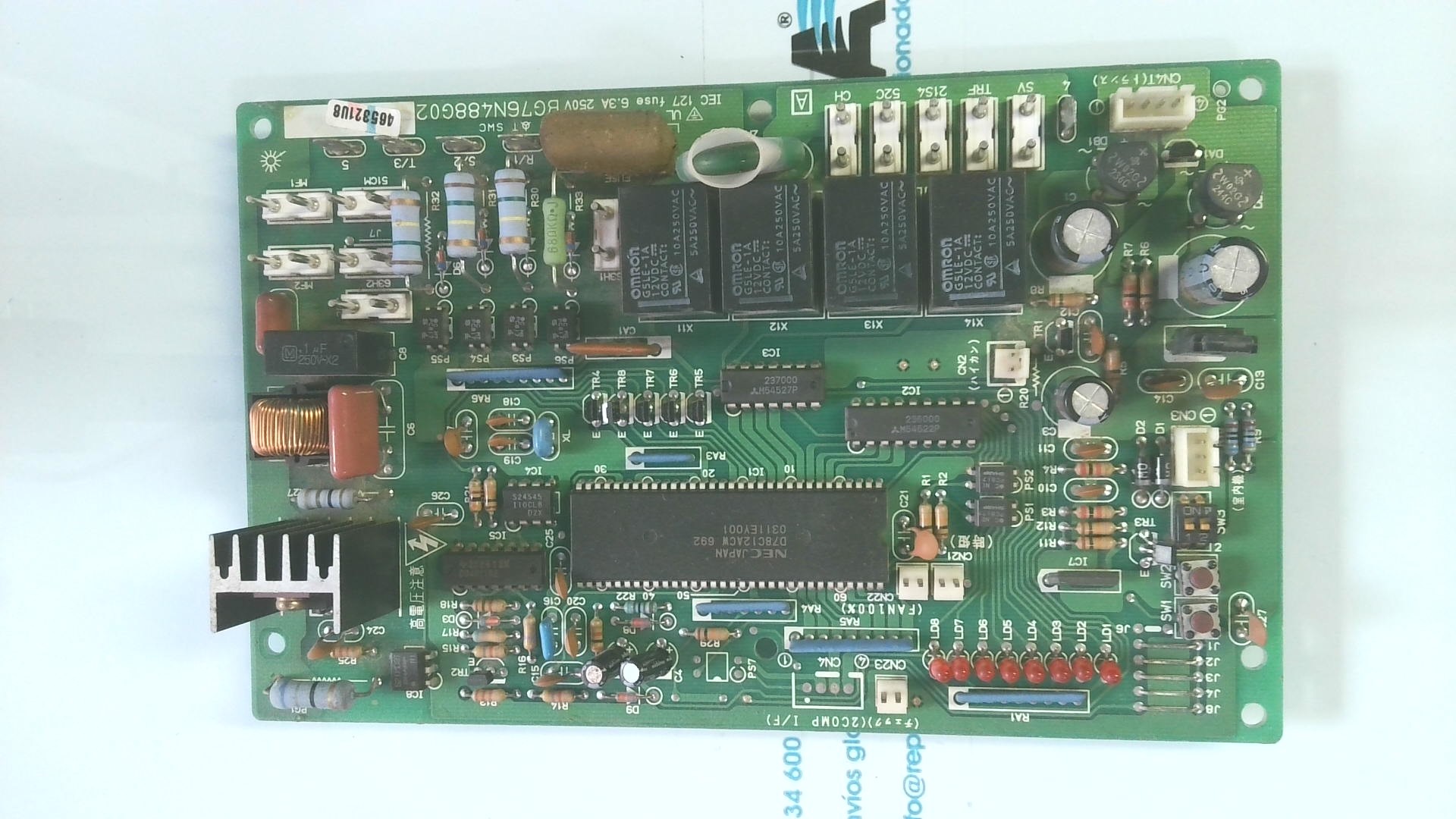 PLACA ELETRONICA BG76N488G02 PLE22