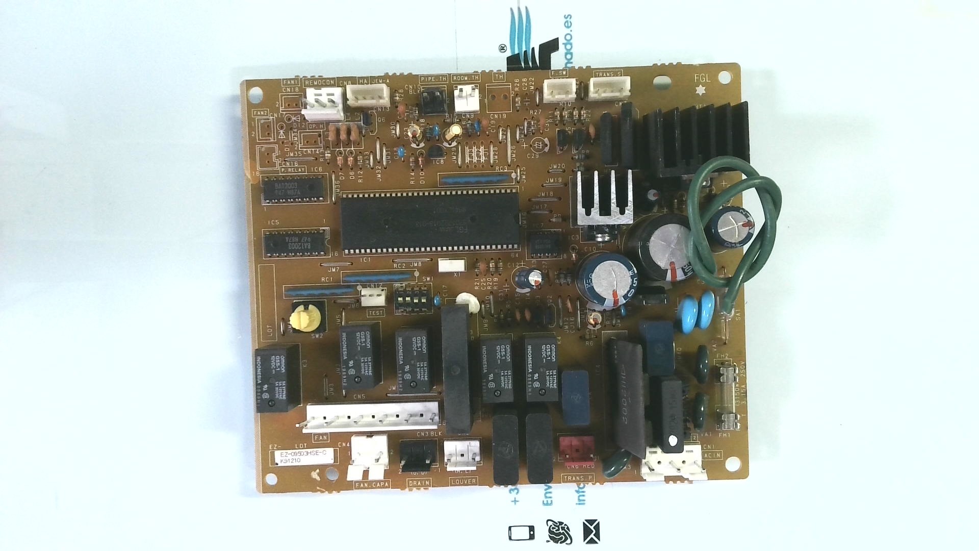 PLACA ELECTRONICA EZ-09503HSE-C K91210 EDITION.02 CMK.P3K FGL PLE23