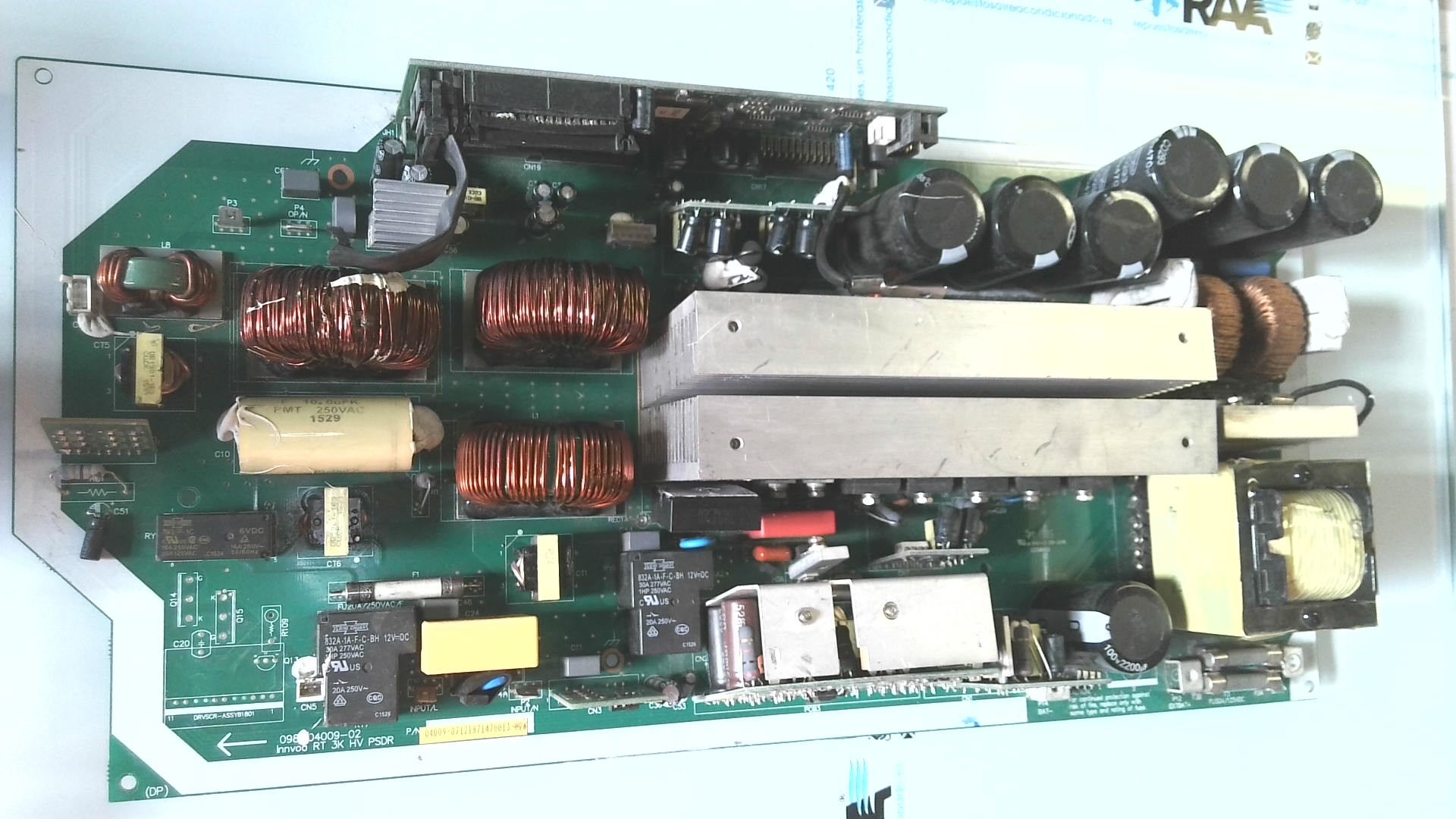 PLACA ELECTRONICA PLACA ELETRONICA E25860394V-0SR-01R 1535 098-04009-02 DRVSCR-ASSY81801 PLE24