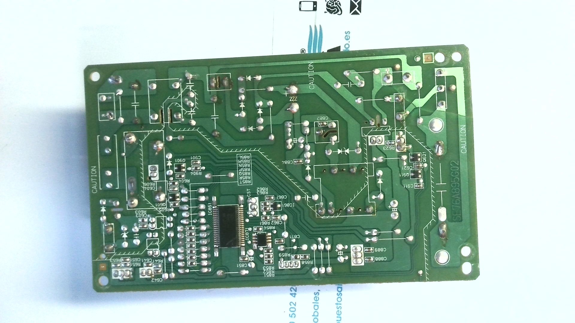 PLACA ELECTRONICA PLACA ELETRONICA CMKH-P3X SE76A895G02 PLE26 - Imagen 2