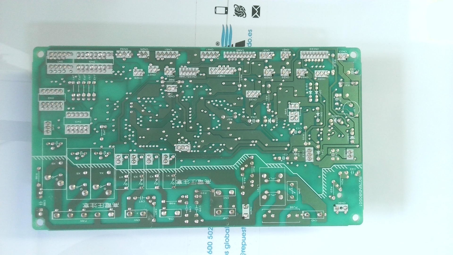 PLACA ELETRONICA RG00N579B RG76N580G01 PLE36 - Imagen 2