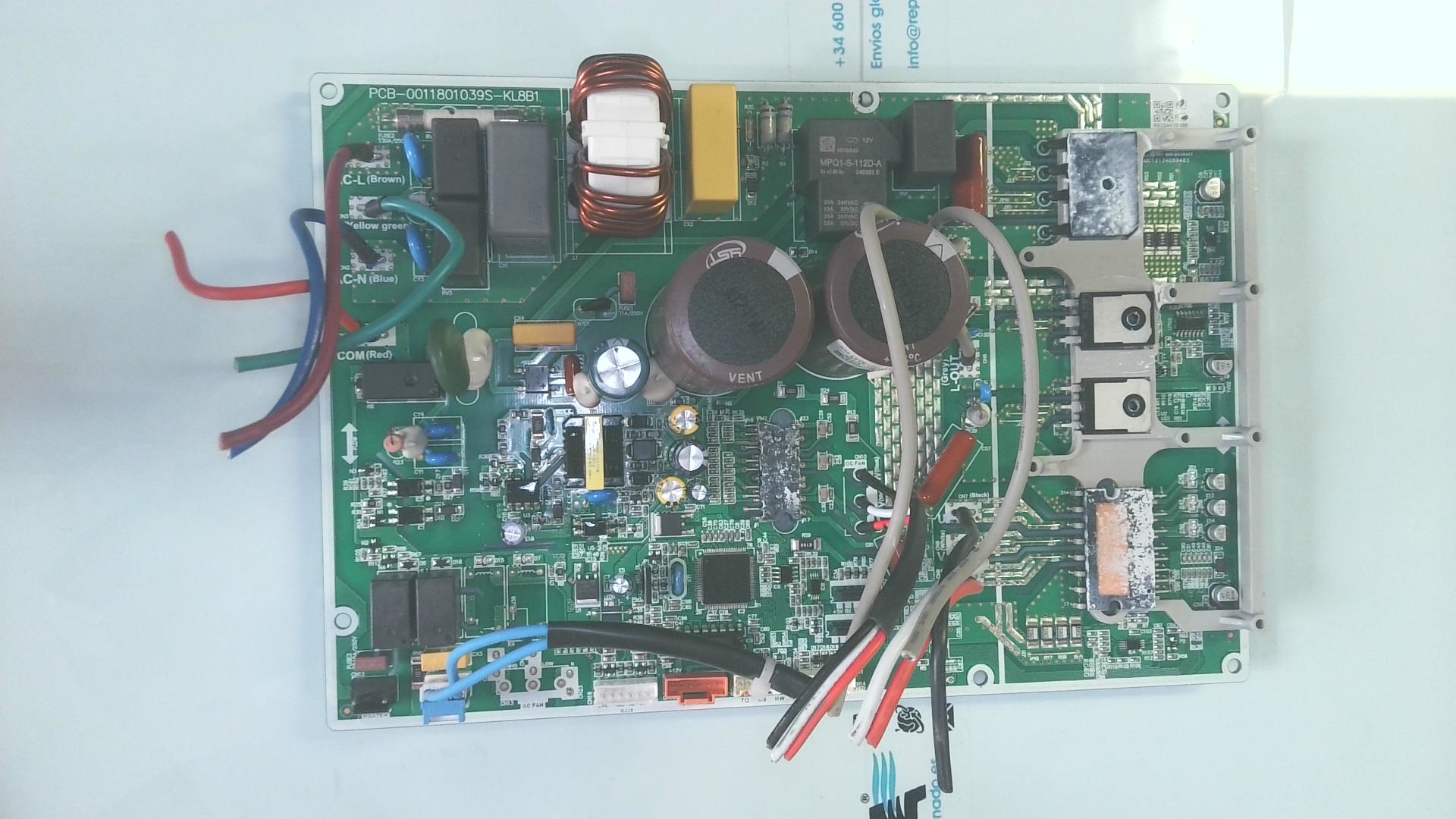 PLACA ELECTRONICA PLACA ELETRONICA PCB-00118010395-KL8B1 PLE42