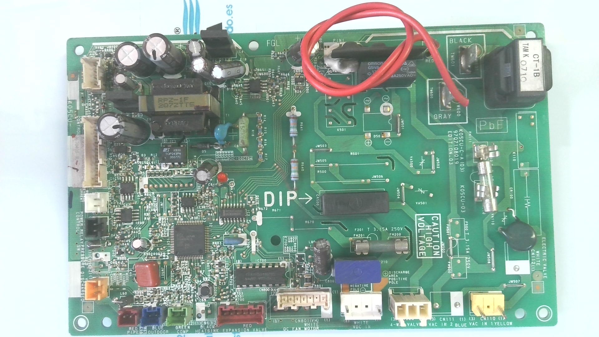 PLACA ELECTRONICA PLACA ELETRONICA K05CU-C-A(03) 9707108019 EDITION.03 PLE60