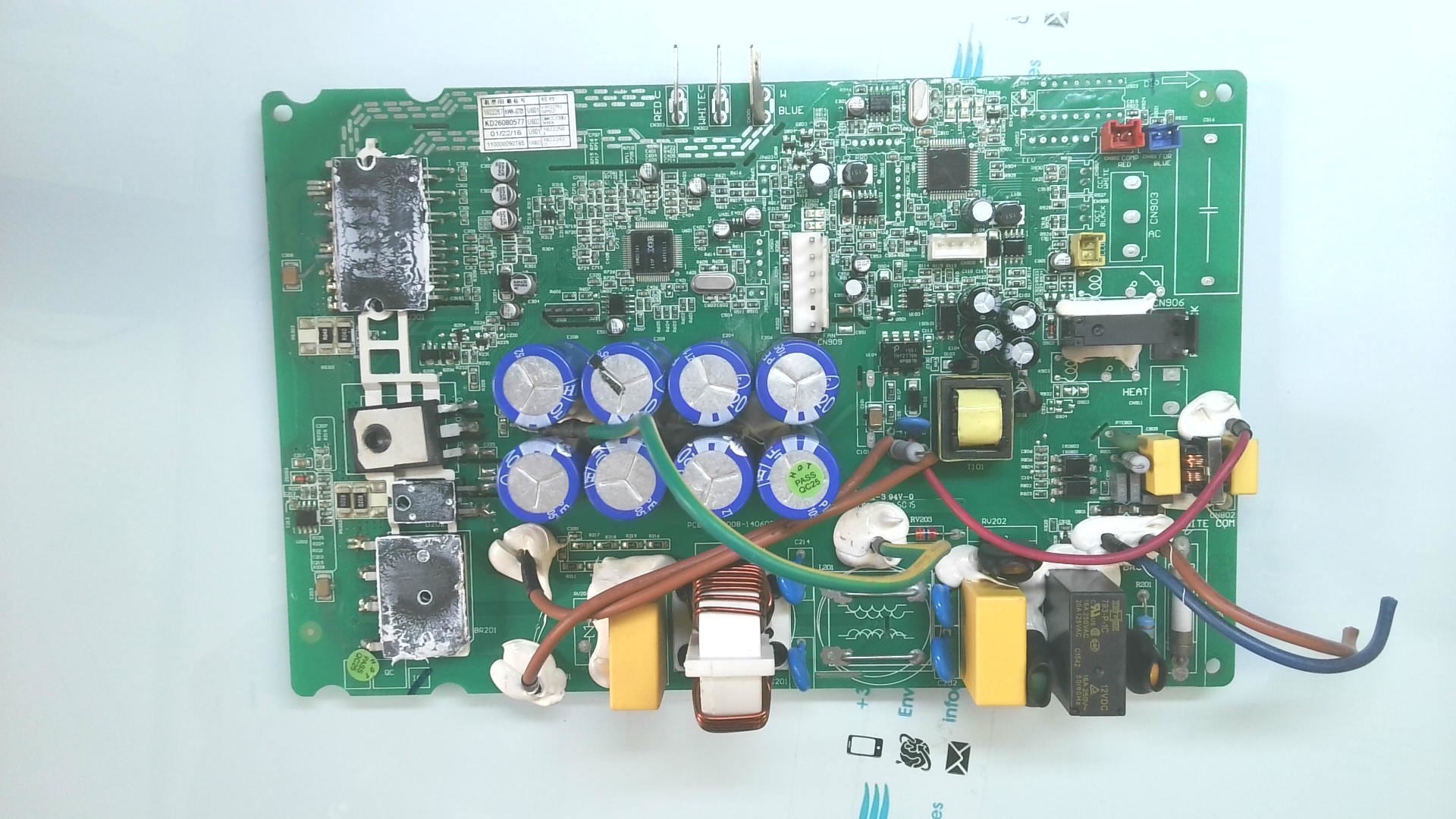 PLACA ELECTRONICA PLACAS ELECTRONICA PCB-HTSD008-140602A-PC-V07 PLE62