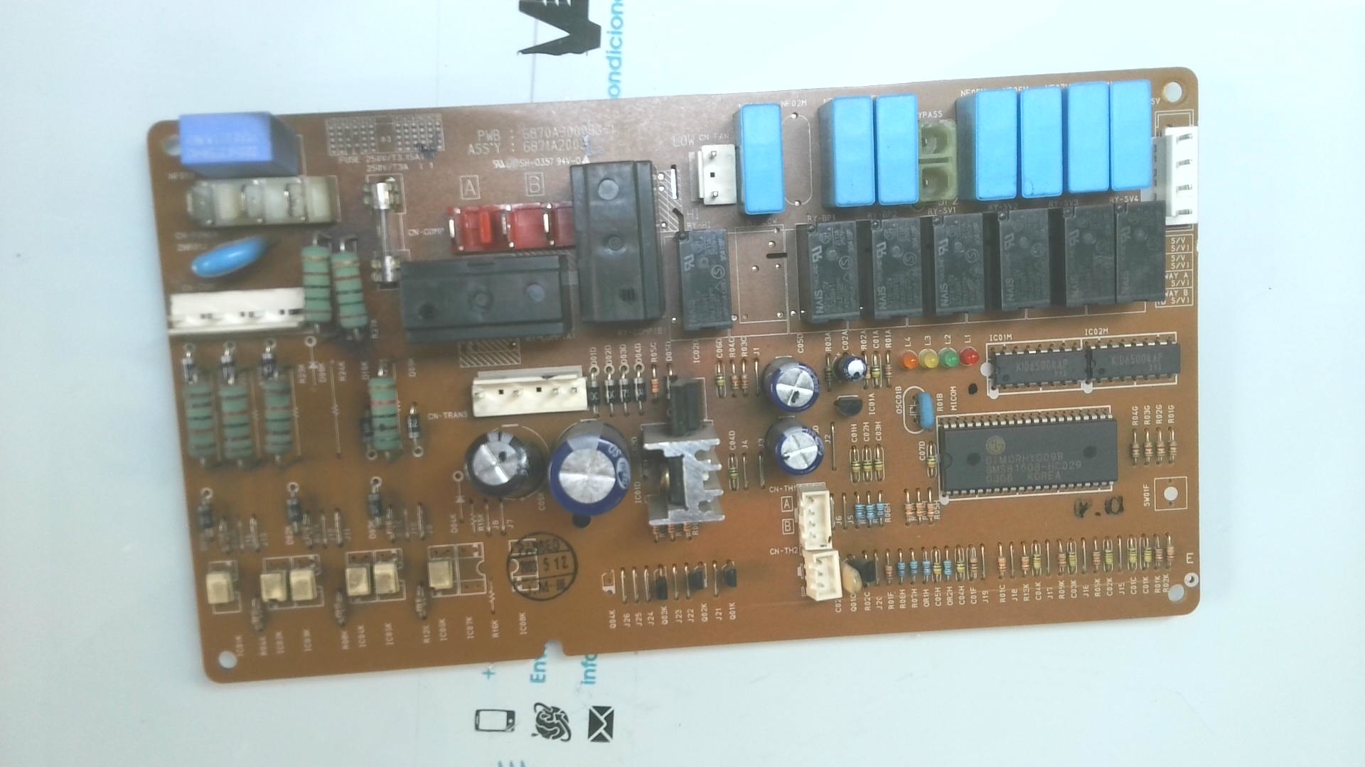 PLACA ELECTRONICA PLACAS ELECTRONICA 6870A900086-1 6871A2003 PLE62