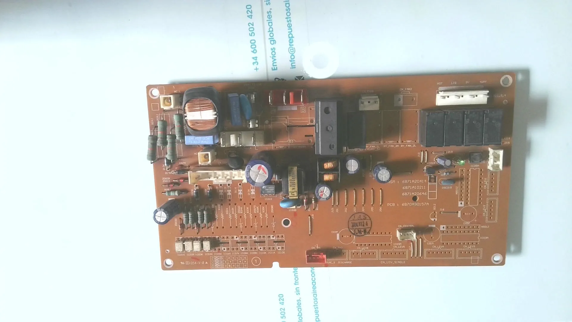 PLACA ELECTRONICA LG (PCB): 6870R90157A (ASM / ASSY) 6871A209146871A102116871A20646 sin-caja