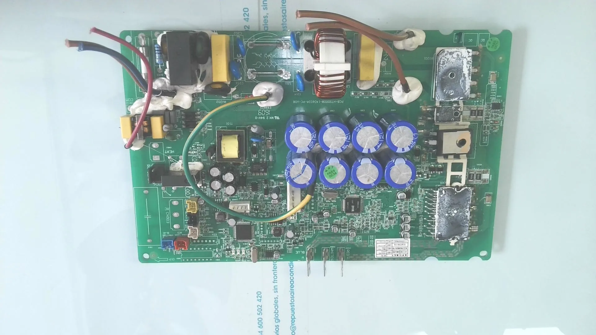 PLACA ELECTRONICA PARA UNIDAD EXTERIOR HISENSE PCB-HTSD008-160705A-PC-V05 KD26080578 sin-caja