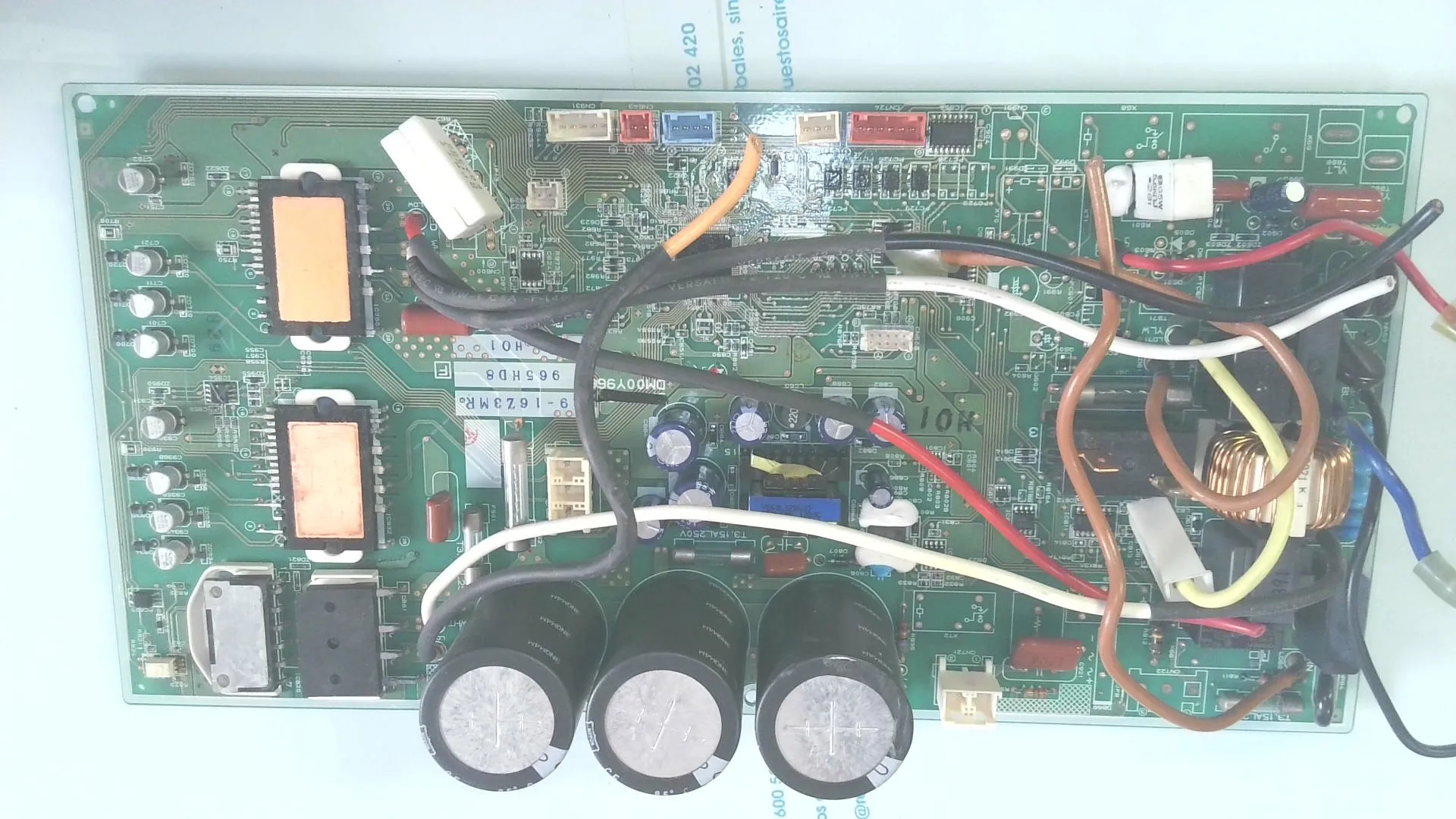 PLACA ELECTRONICA PARA UNIDAD EXTERIOR FUJITSU MUZMJ50VAEI (PCB): DM00Y931 9-1623MR 965HDB sin-caja