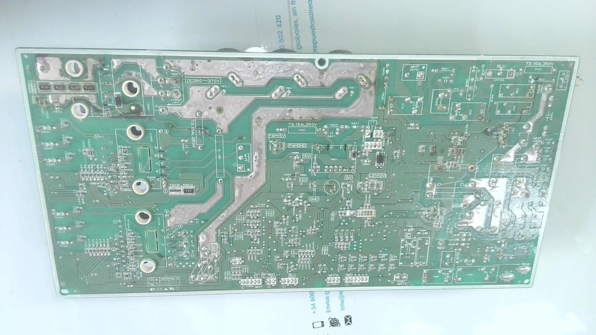 PLACA ELECTRONICA PARA UNIDAD EXTERIOR FUJITSU MUZMJ50VAEI (PCB): DM00Y931 9-1623MR 965HDB sin-caja - Imagen 2