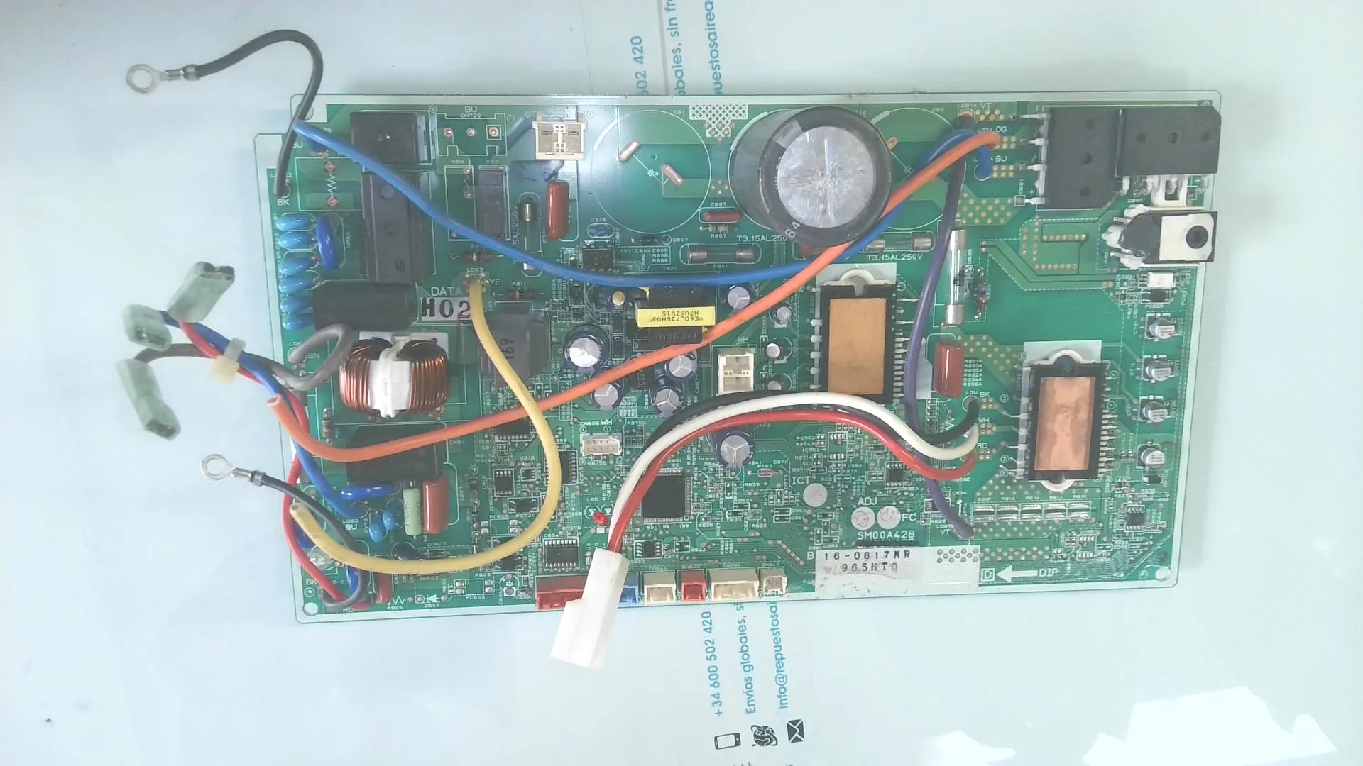 PLACA ELECTRONICA PARA UNIDAD EXTERIOR FUJITSU MUZ-DM35WE 9709680131 K10CT-1308HUE-C1-SV). sin-caja