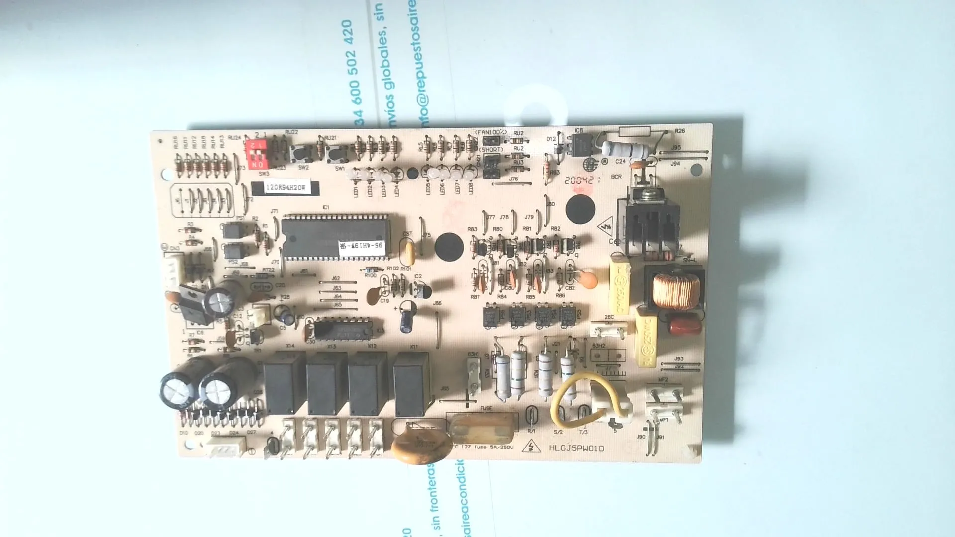 PLACA ELECTRONICA PARA UNIDAD EXTERIOR TANGO HLGJ5PW01D HLGJ5PW01D EM-32RA sin-caja
