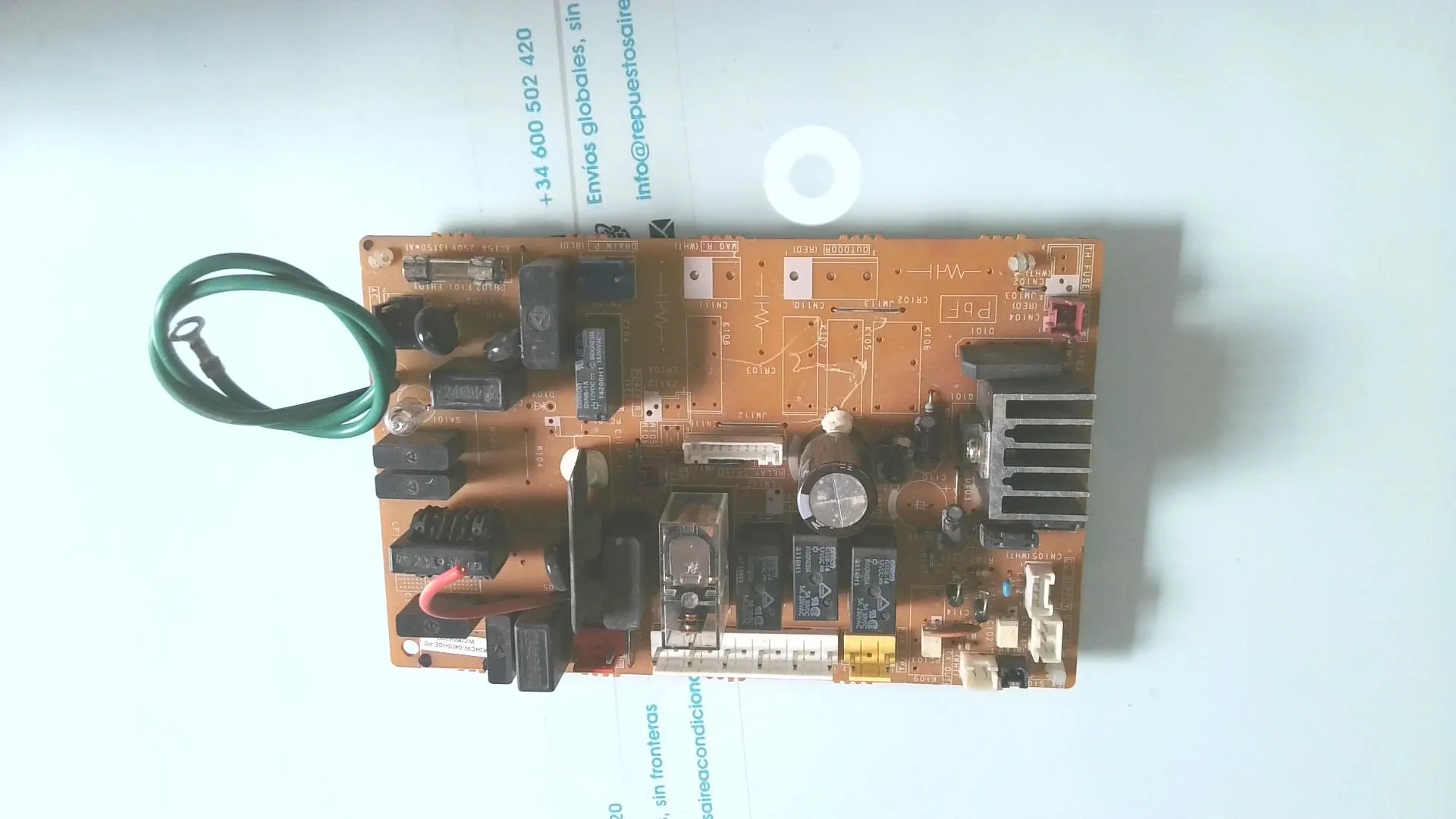 PLACA ELECTRONICA PARA UNIDAD EXTERIOR FUJITSU K04CW-0405HSE-P0 K04CW 9AGF01046 sin-caja