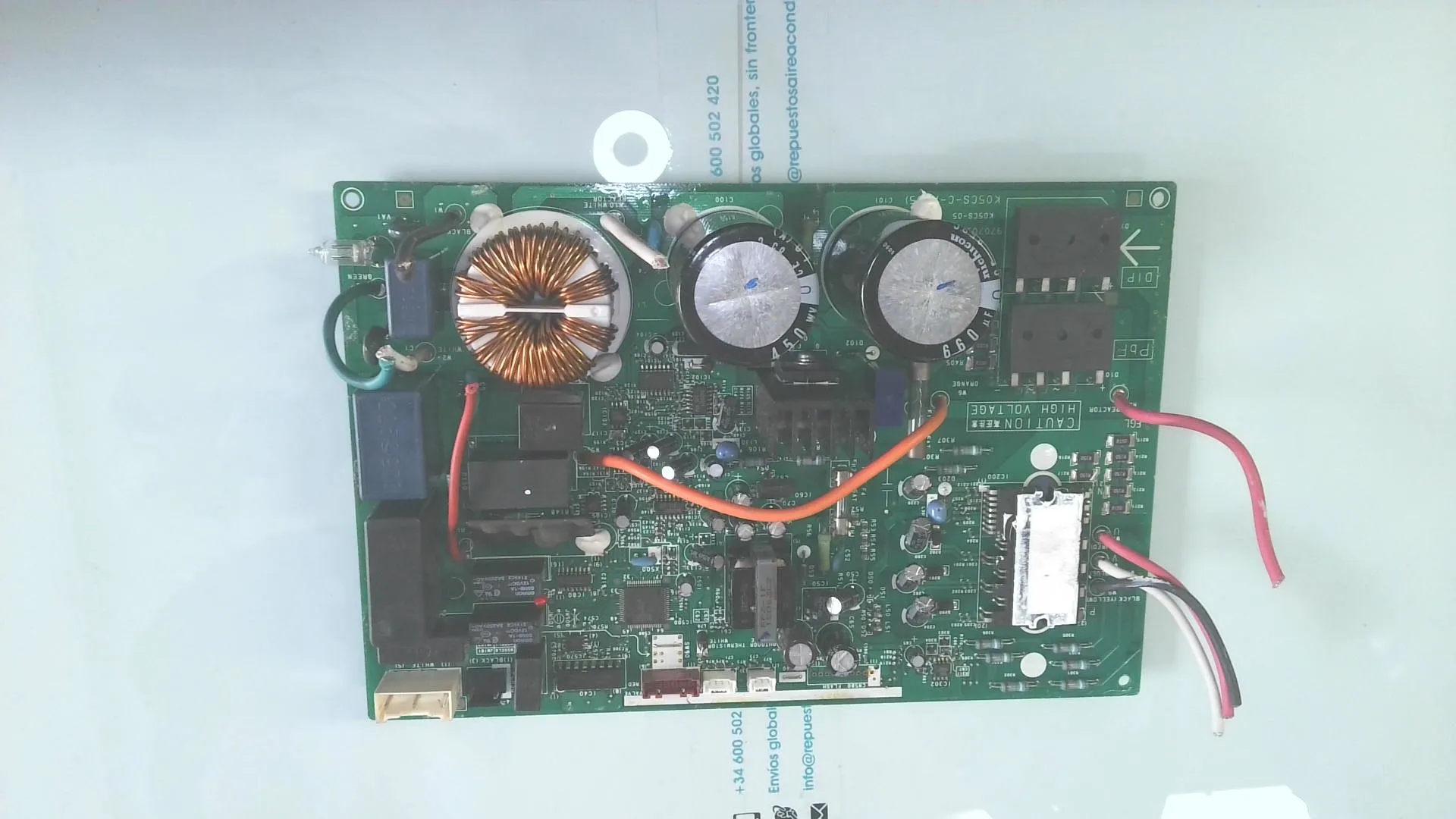 PLACA ELECTRONICA FUJITSU K05DS-C-A. 9707118025 K05DS-0501HSE-F1 AWYZ14LBC Y AWYZ18LBC) sin-caja