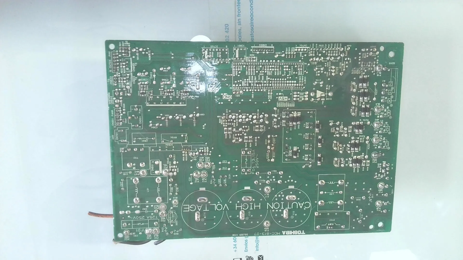 PLACA ELECTRONICA TOSHIBA MCC-813-07 RAS-10JAVP-E sin-caja - Imagen 2