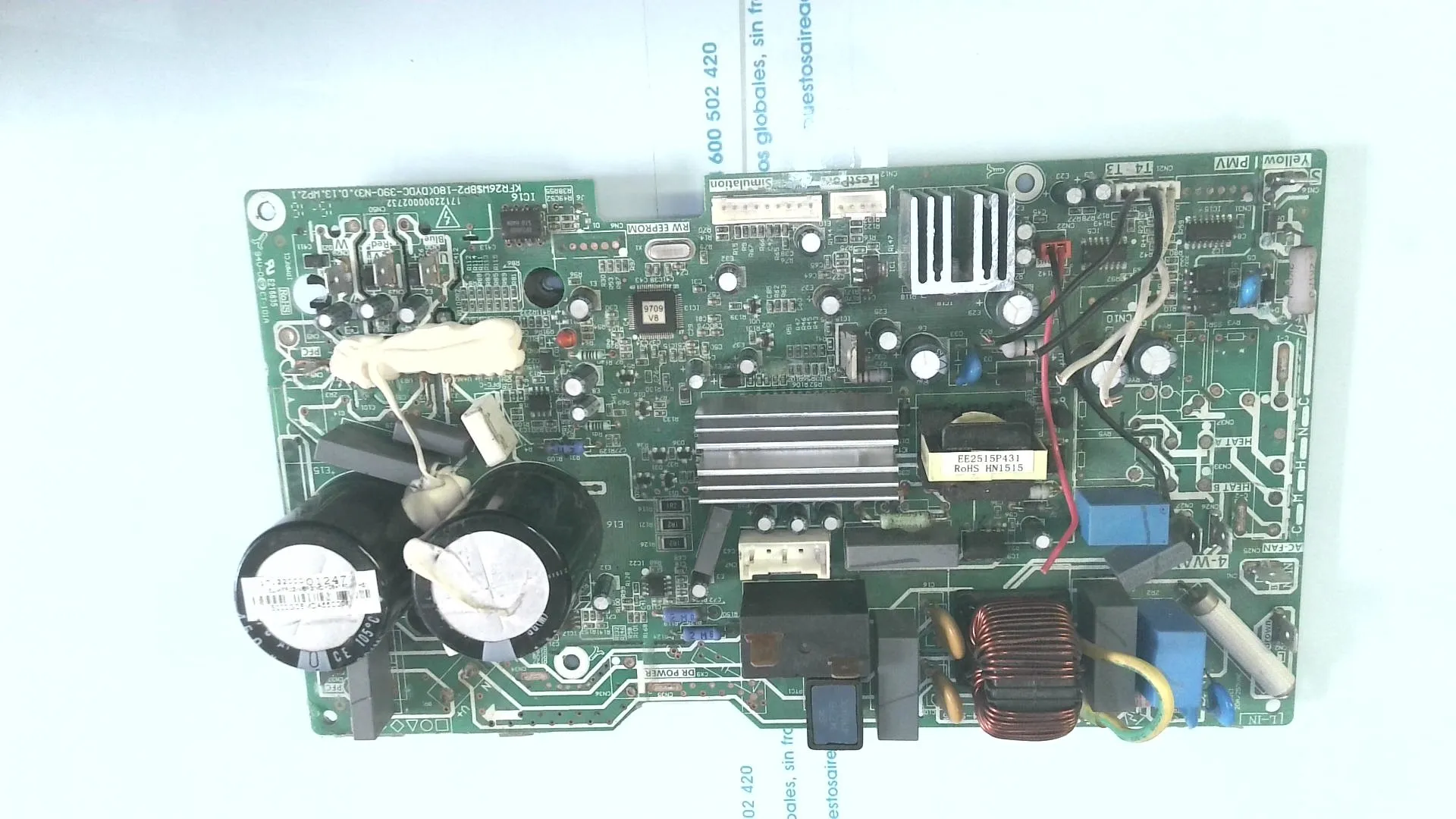 PLACA ELECTRONICA MIDEA 17122000023732. CE-KFR26W/BP2 KFR26W$BP2-180(DYDC)-390-N3(..).13.MP2.1 sin-caja
