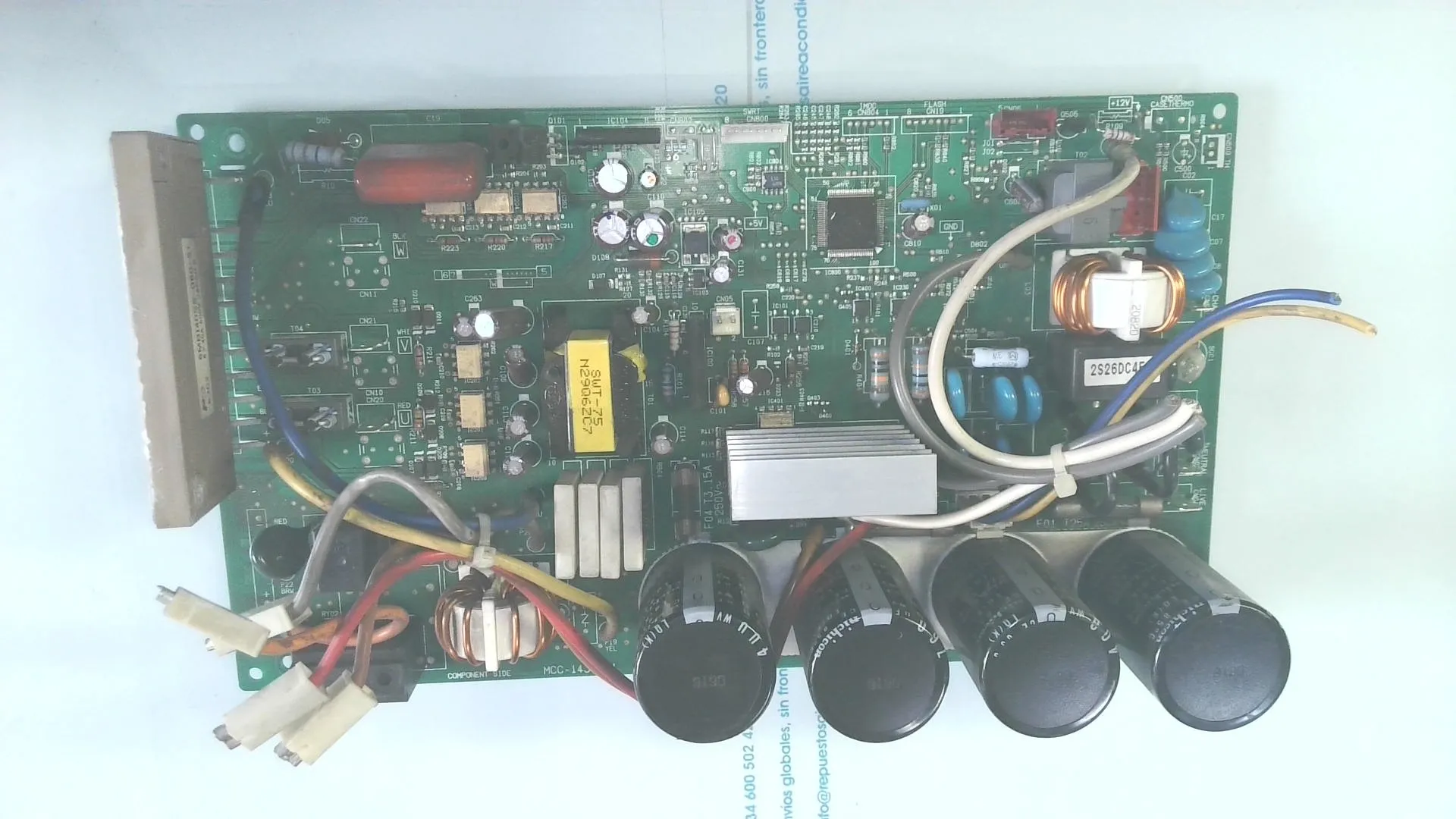 PLACA ELECTRONICA PARA UNIDAD EXTERIOR TOSHIBA MCC-1438-04. SWT-75 / N29062C7. sin-caja