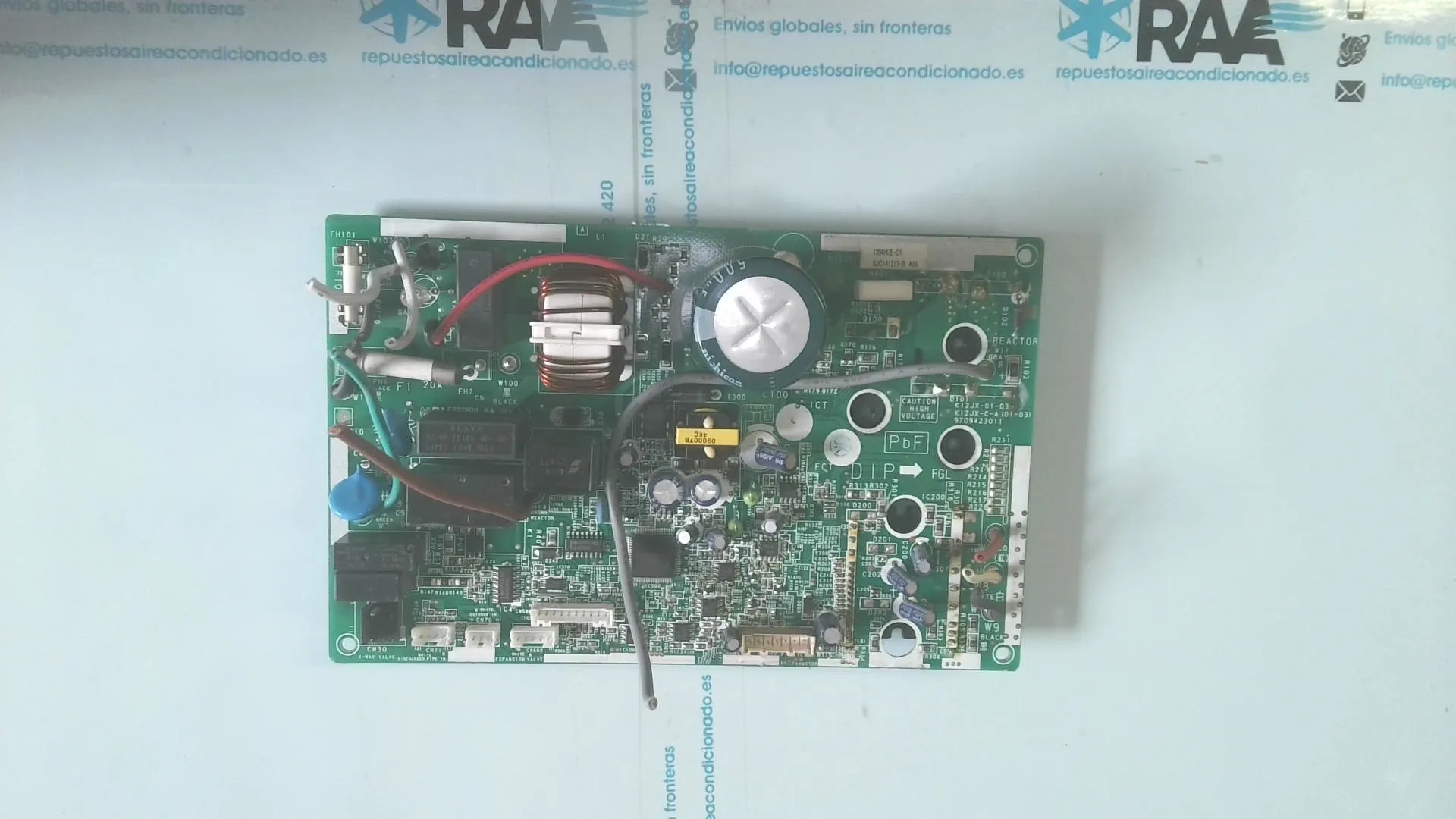 PLACA ELECTRONICA PARA UNIDAD EXTERIOR FUJITSU (PCB): K12JX-01-03 9709423011 O 9709423028 ASYG / AOYG sin-caja