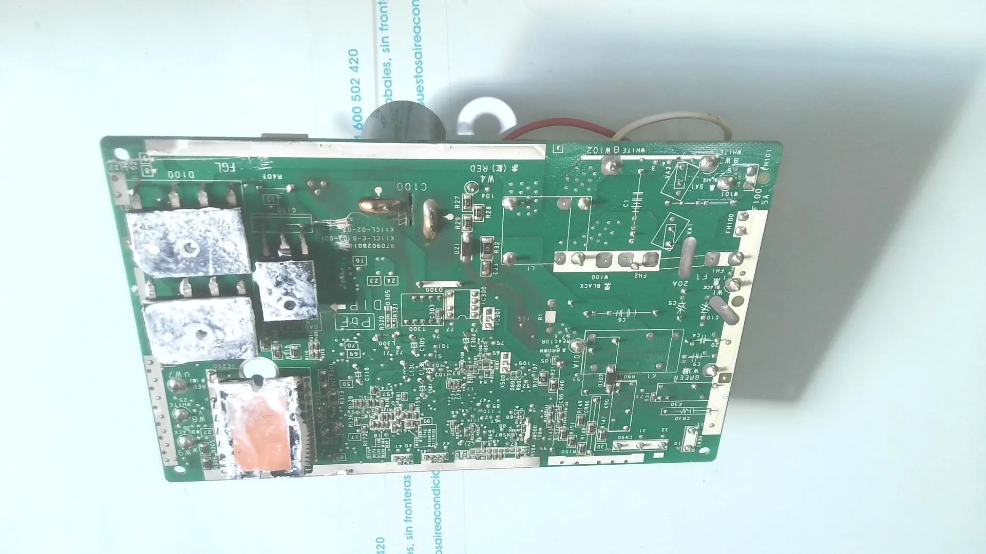 PLACA ELECTRONICA PARA UNIDAD EXTERIOR FUJITSU / GENERAL. K12JX O K11CL. sin-caja - Imagen 2