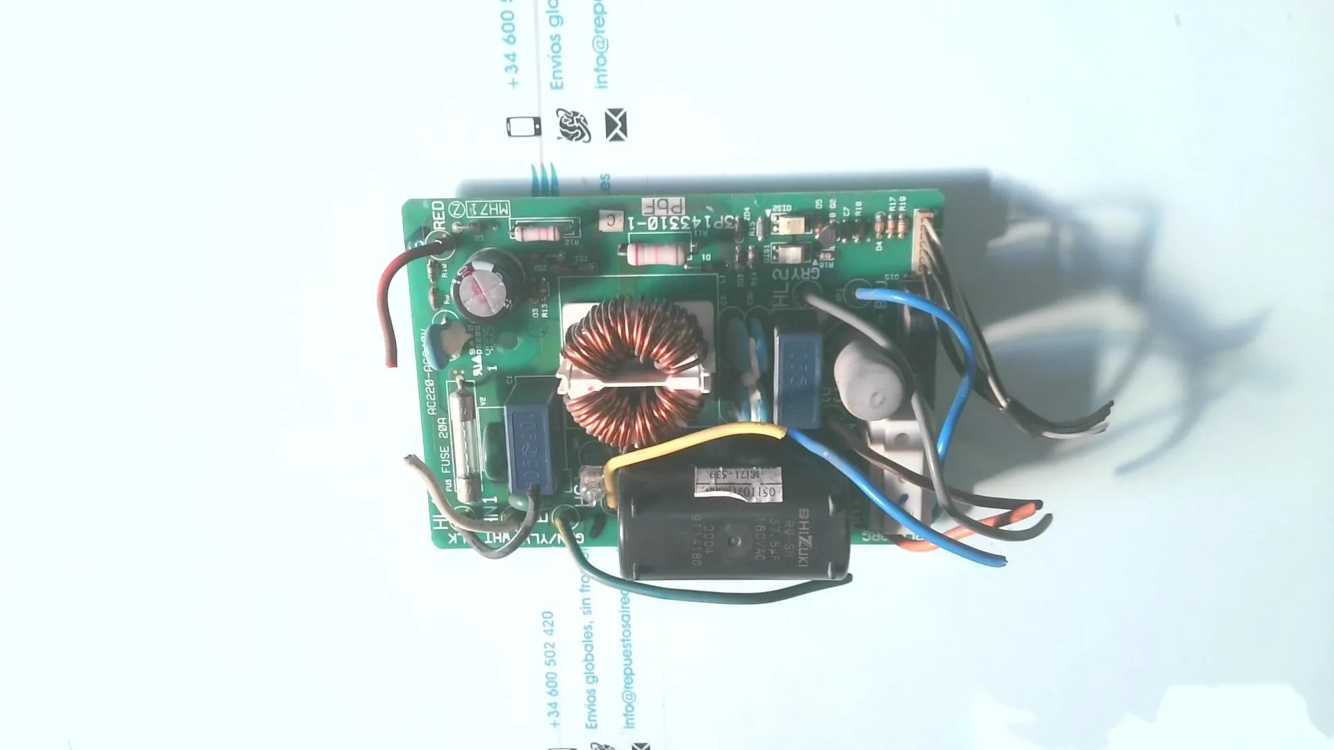 PLACA ELECTRONICA PARA UNIDAD EXTERIOR DAIKIN 3P143310-1 C sin-caja