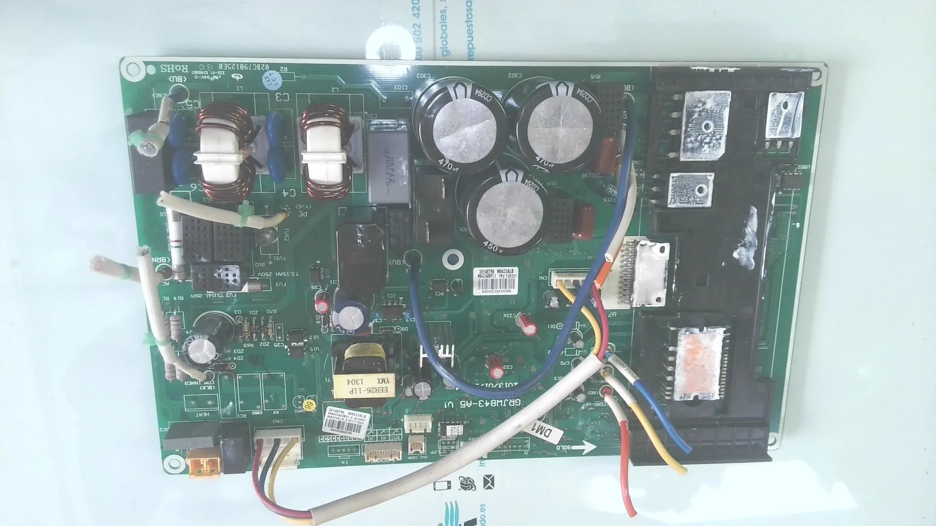 PLACA ELECTRONICA PARA UNIDAD EXTERIOR GREE ELECTRIC APPLIANCES (PCB): GRJW843-A5 V1 (OEM): 30148250 30148924 / 301389421 sin-caja