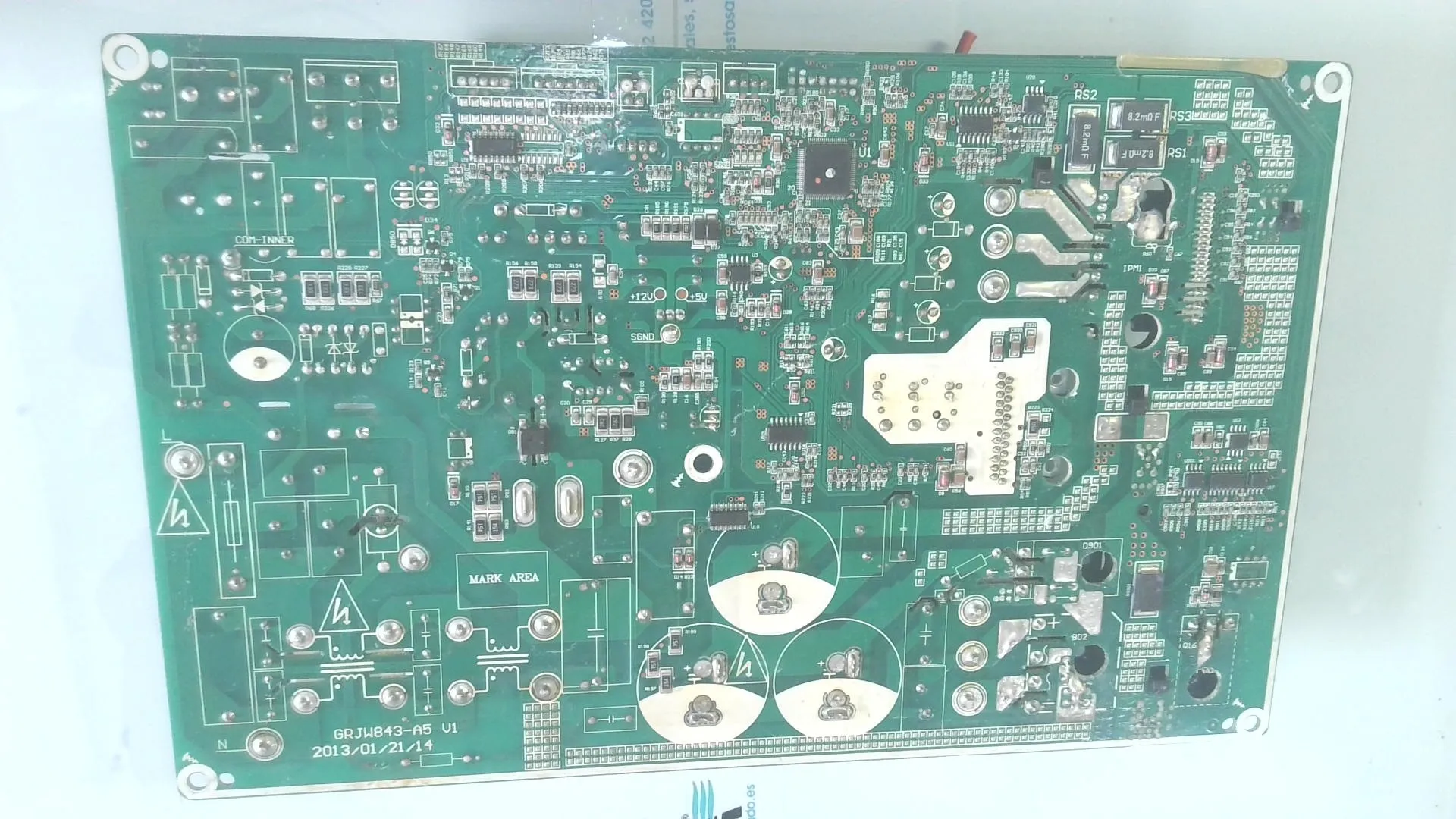 PLACA ELECTRONICA PARA UNIDAD EXTERIOR GREE ELECTRIC APPLIANCES (PCB): GRJW843-A5 V1 (OEM): 30148250 30148924 / 301389421 sin-caja - Imagen 2