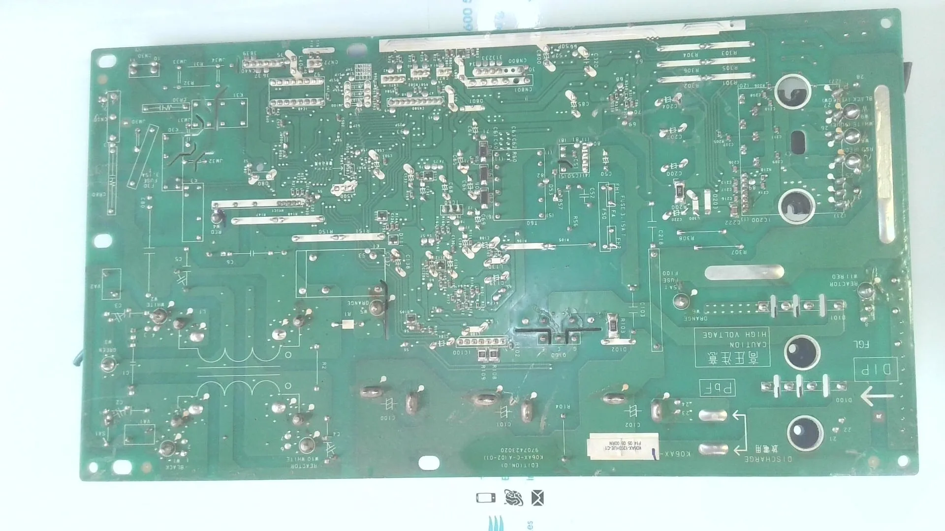 PLACA ELECTRONICA PARA UNIDAD EXTERIOR FUJITSU (PCB): K06AX-02-01 / K06AX-C-A(02-01) (OEM): 9707423020. AOYG24LALA sin-caja - Imagen 2