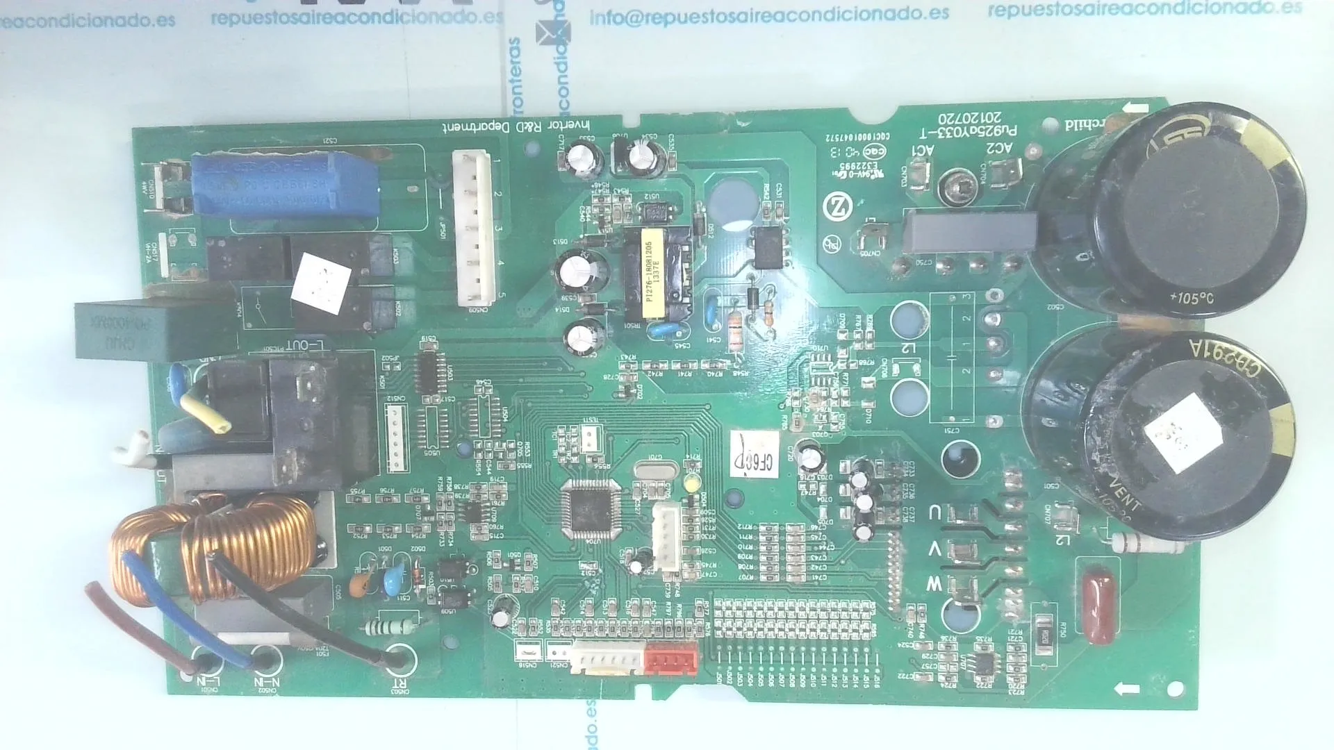 PLACA ELECTRONICA PARA UNIDAD EXTERIOR CHIGO PU925AY033-T sin-caja