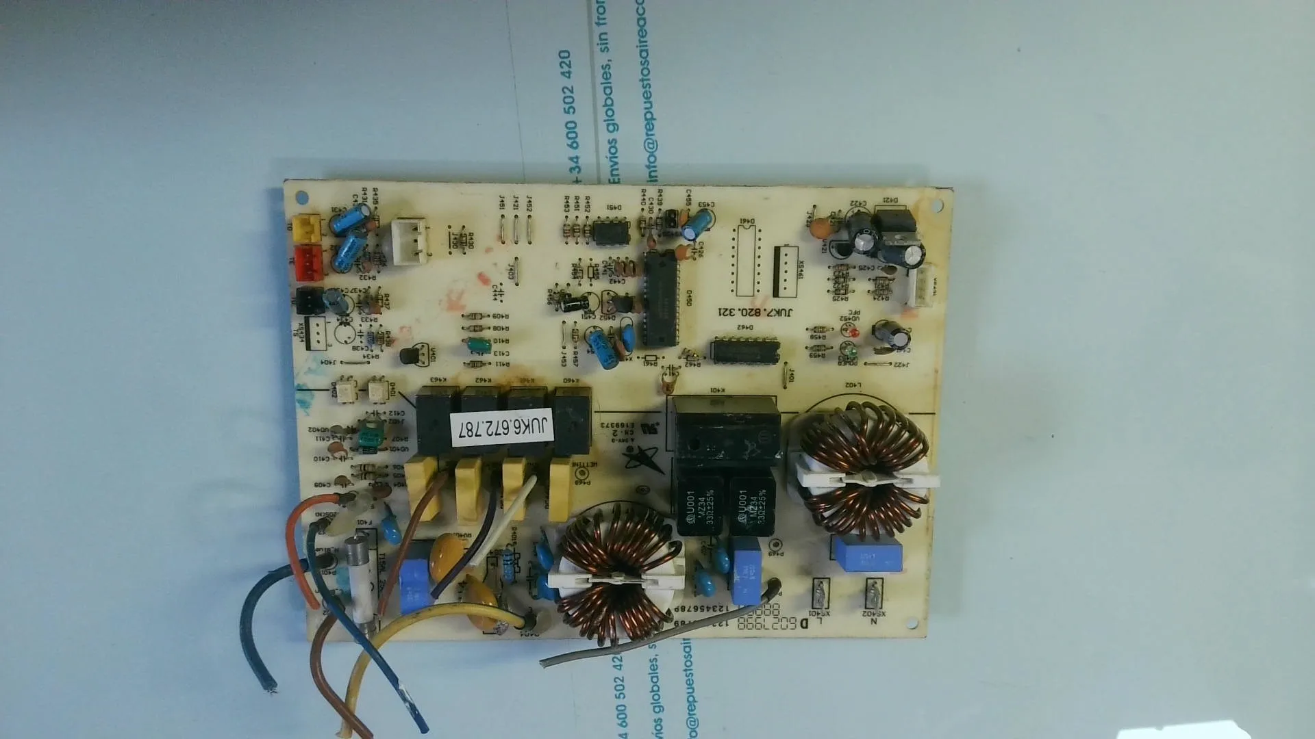 PLACA ELECTRONICA PARA UNIDAD EXTERIOR GRHAIEREE JUK6.672.787 sin-caja