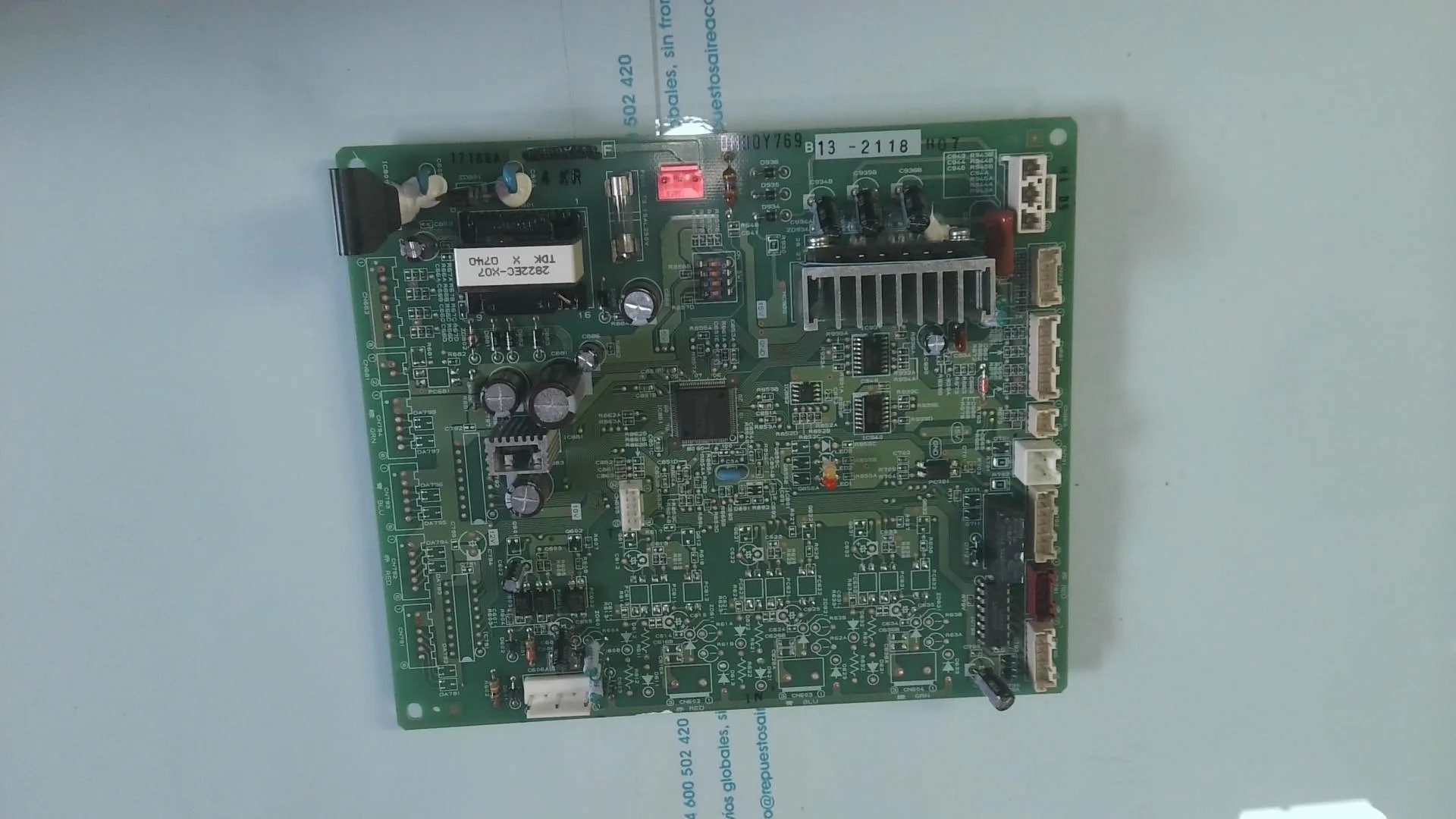 PLACA ELECTRONICA PARA UNIDAD EXTERIOR MITSUBISHI ELECTRIC B33-2118 H07 / DM76Y410G02 DM00Y769 sin-caja
