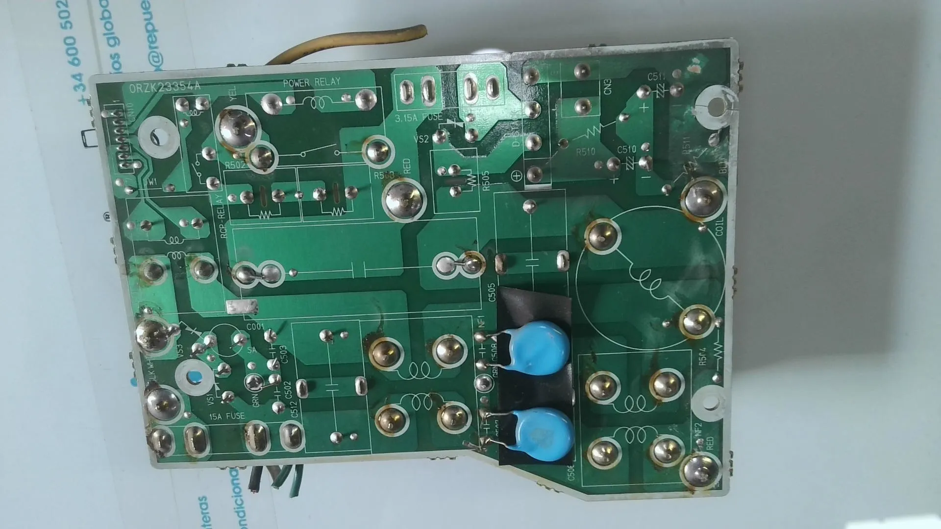 PLACA ELECTRONICA PARA UNIDAD EXTERIOR MITSUBISHI ELECTRIC. DM76Y403G01 sin-caja - Imagen 2