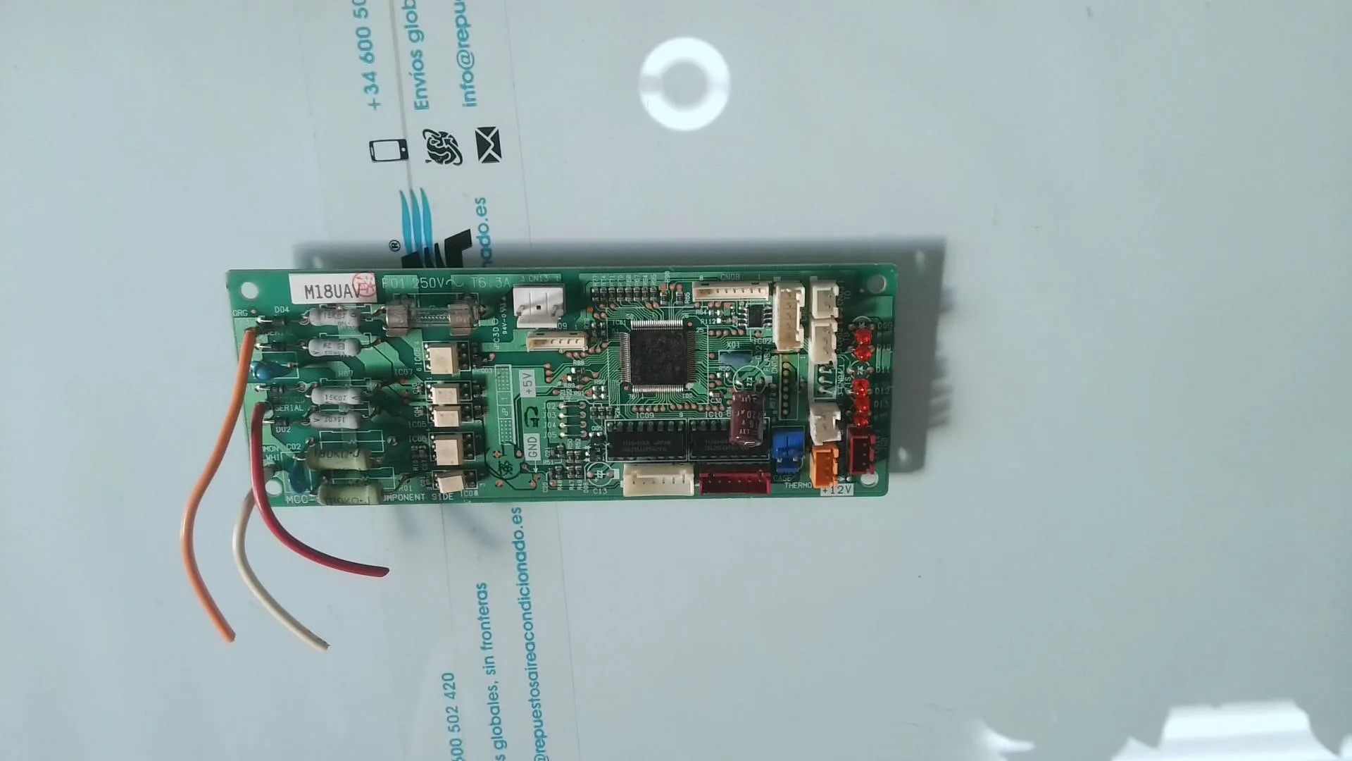 PLACA ELECTRONICA PARA UNIDAD INTERIOR TOSHIBA M18UAV sin-caja