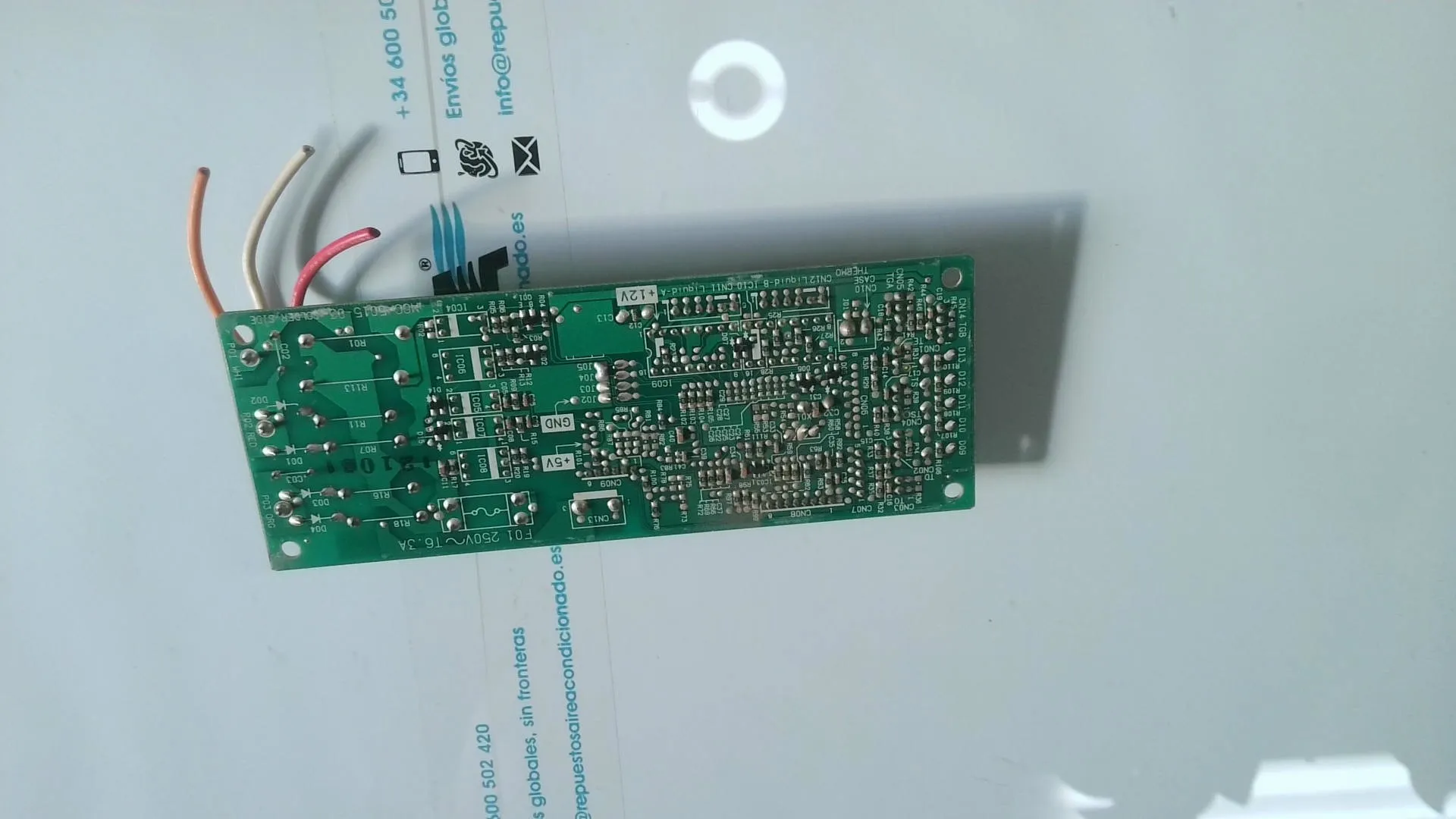 PLACA ELECTRONICA PARA UNIDAD INTERIOR TOSHIBA M18UAV sin-caja - Imagen 2