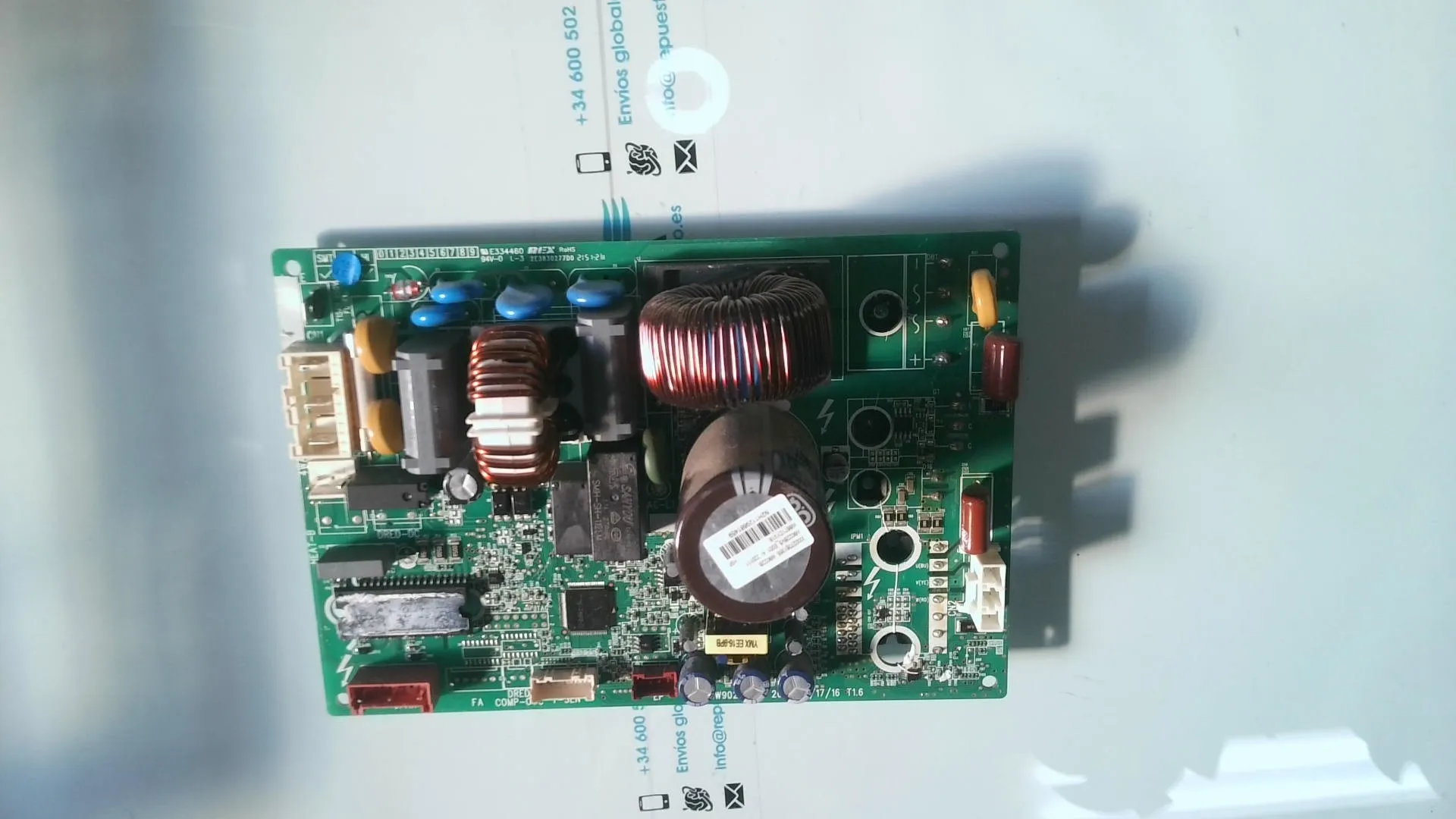 PLACA ELECTRONICA PARA UNIDAD EXTERIOR SANYOU/CARRIER 20383027700 PCB IMPRESO: C023446G02 sin-caja