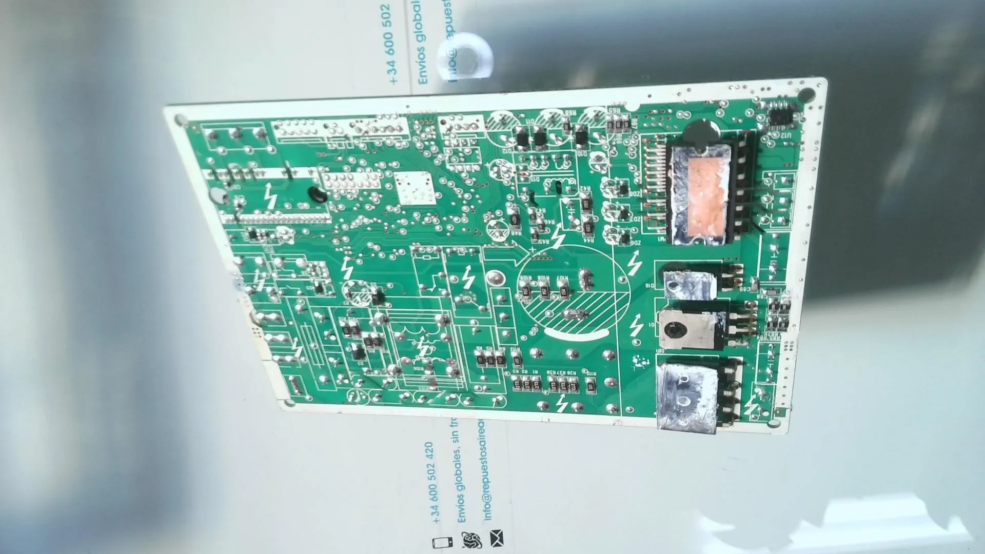 PLACA ELECTRONICA PARA UNIDAD EXTERIOR SANYOU/CARRIER 20383027700 PCB IMPRESO: C023446G02 sin-caja - Imagen 2